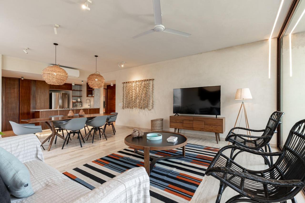 308-303 Beautiful Apartments With 3 Bedrooms Tulum Exteriér fotografie